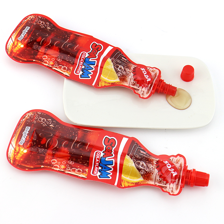 Cola, Lemon, Orange Jam Bag Sucking Soda Jam Liquid Candy CH-K305