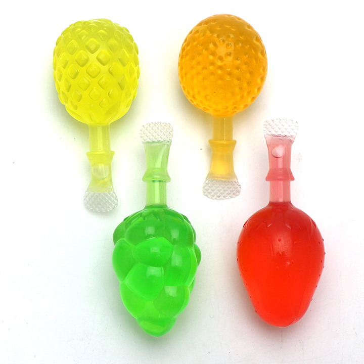 Halal Fruit Flavor Suck Jelly Drink Cartoon 3D Fruit Shape Pudding Jelly CH-K312