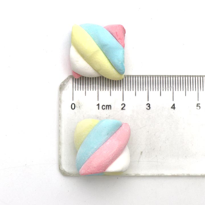 Colorful Short Mini Twist Marshmallows Candy CH-M203