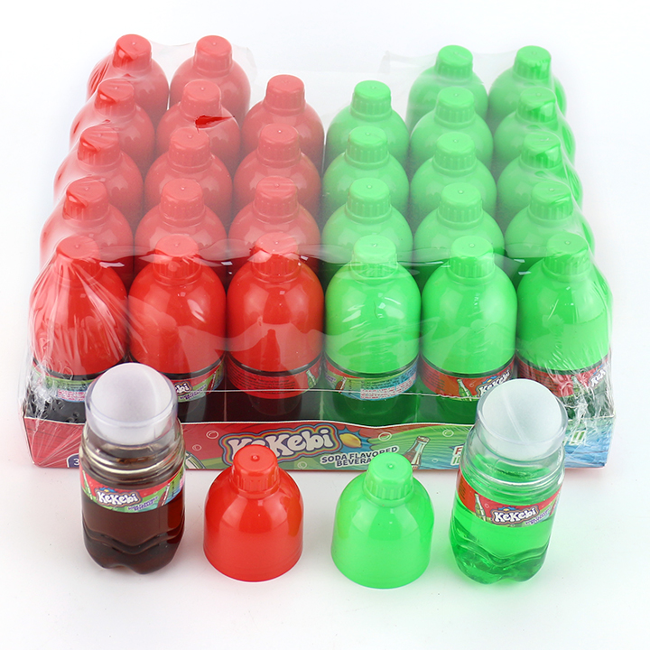 Mini Cola Soda Bottle Kekebi Licking Rolling Ball Liquid Candy CH-N742