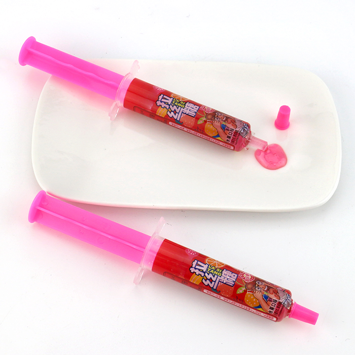 Halal small Syringe Needle Syrup Jam Liquid Candy CH-N743