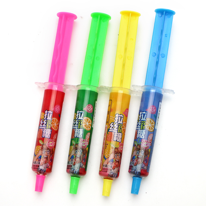 Halal small Syringe Needle Syrup Jam Liquid Candy CH-N743