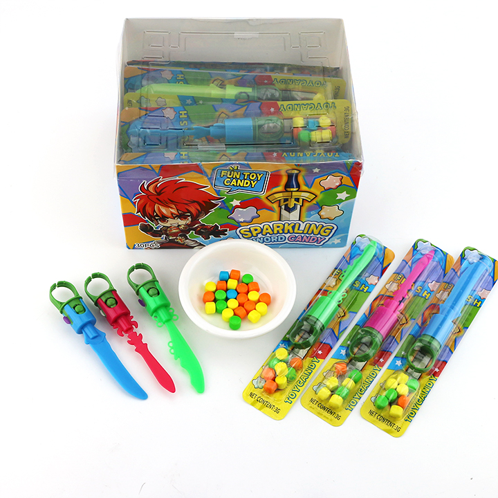 Mini LED Lighting Ring Knife Sword Toy Candy CH-T1380