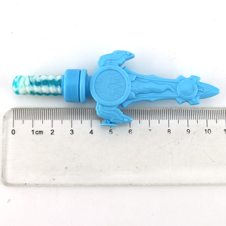 NIK Shooting Flying Saucer Sword Shaped Catapult Toy with nipple lollipop candy CH-T1383