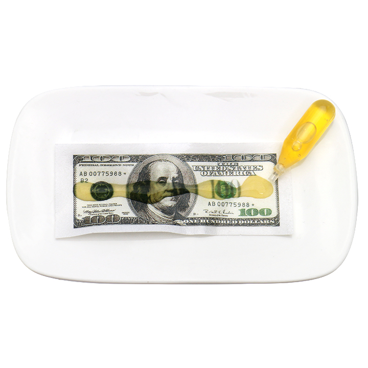 Edible US dollars Money glutinous rice paper with jam syrup candy CH-T1384