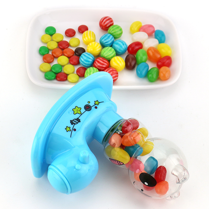 LED Flashing Bear riding rocking horse shaped toy candy CH-TB246