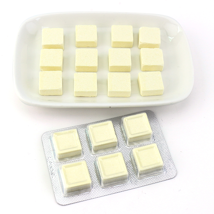 Square Cheese Flavor Dry Eat Pressed Tablet Milk Candy CH-Z283