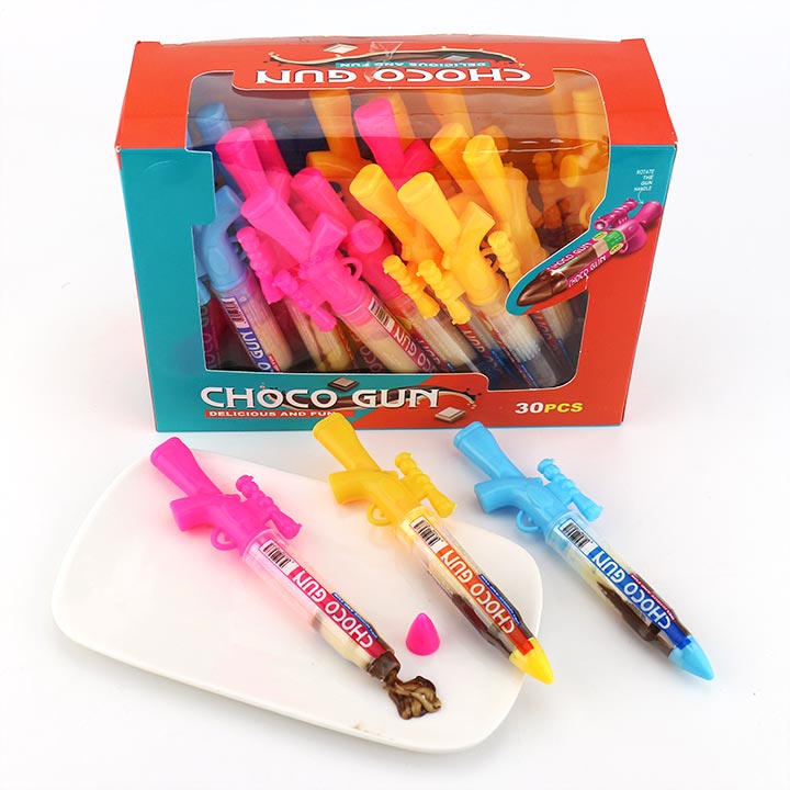 Choco Gun Candy Squeeze Cream Chocolate Jam Candy Gun Toy CH-BC133-1