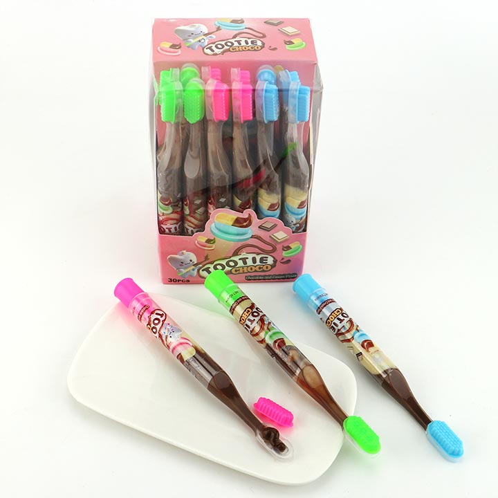 2025 Toothbrush Choco squeeze jam cream chocolate paste candy toy CH-BC151