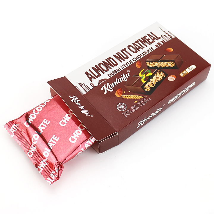 Dubai Style Choco Kataifi chocolate with Crispy Almond Nut Oatmeal Filling CH-BC154-1