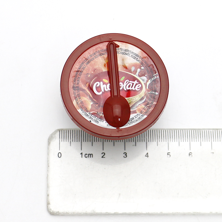 Chocolate Bowl with mini biscuit choco paste ball star cup CH-BC155