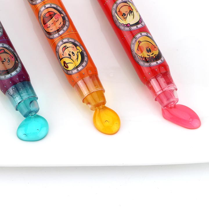 Mini Rocket Shape Squeeze Jelly Jam Liquid Candy CH-N691-3