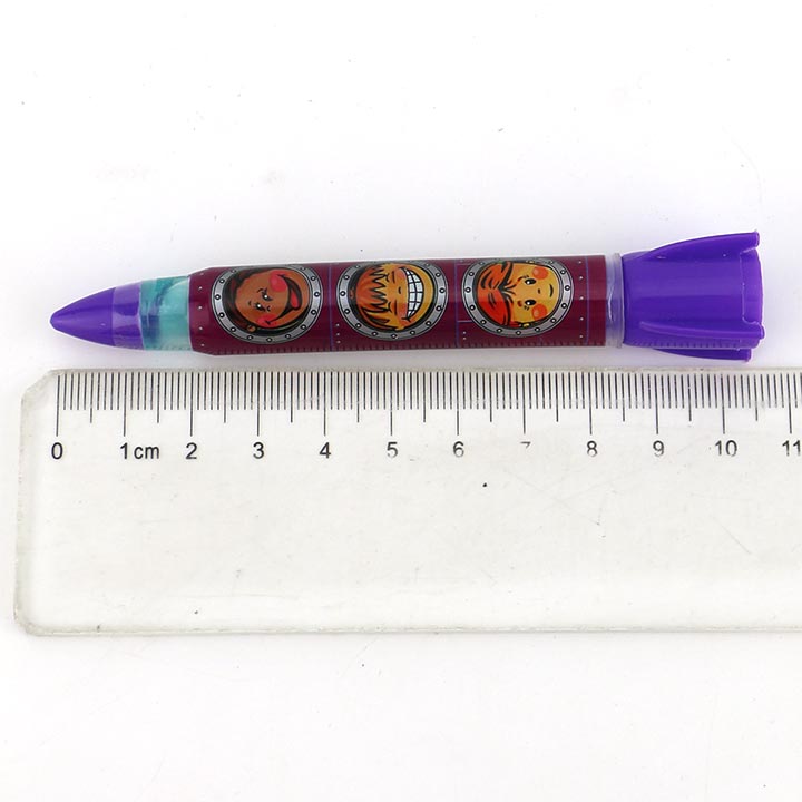 Mini Rocket Shape Squeeze Jelly Jam Liquid Candy CH-N691-3