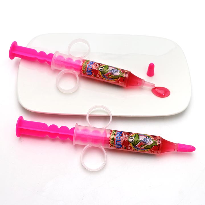 Mini syringe needle squeeze jelly jam liquid candy CH-N738