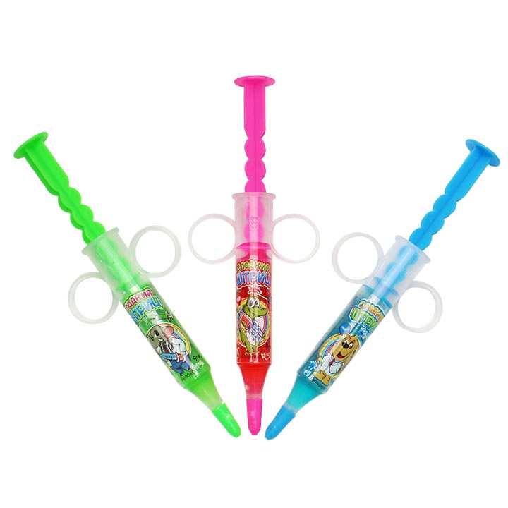 Mini syringe needle squeeze jelly jam liquid candy CH-N738