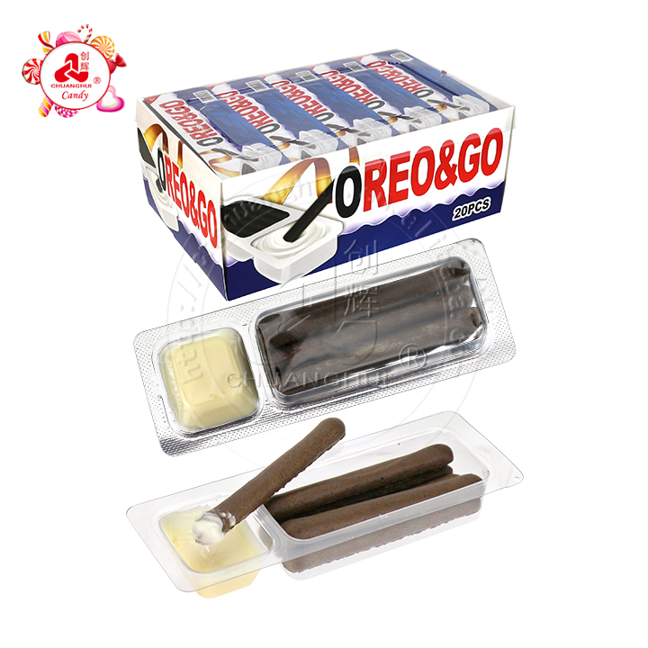 Chocolate Choco Biscuit Stick with Milk Paste Jam candy CH-BC156