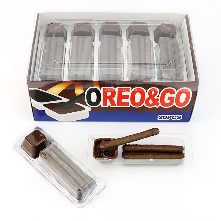 Chocolate Choco Biscuit Stick with Milk Paste Jam candy CH-BC156