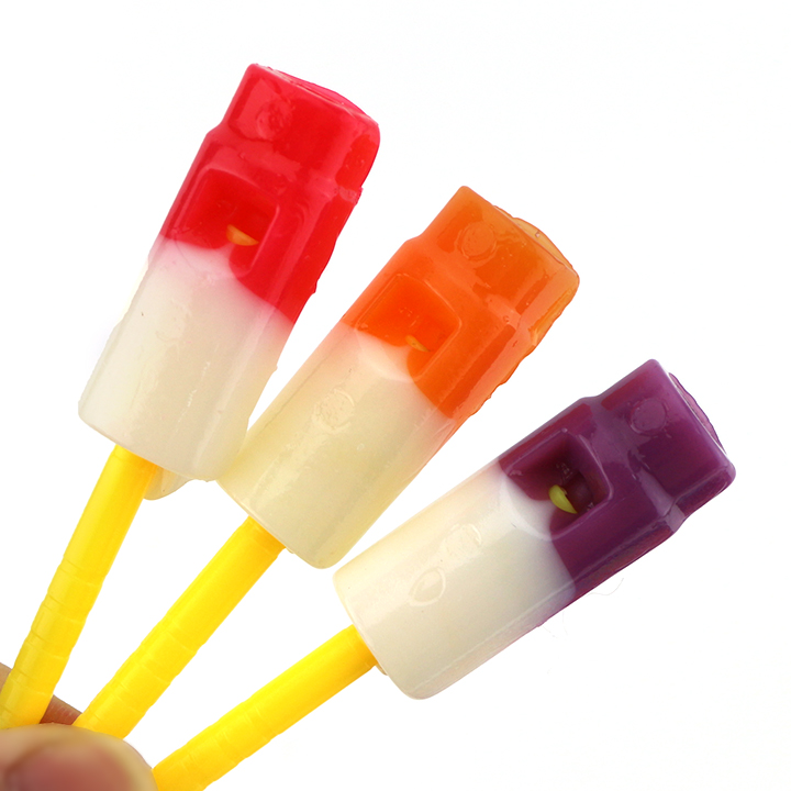 Coloful Music Melody Lollipop Fruity Flavor Whistle Lollipop Candy CH-BP141