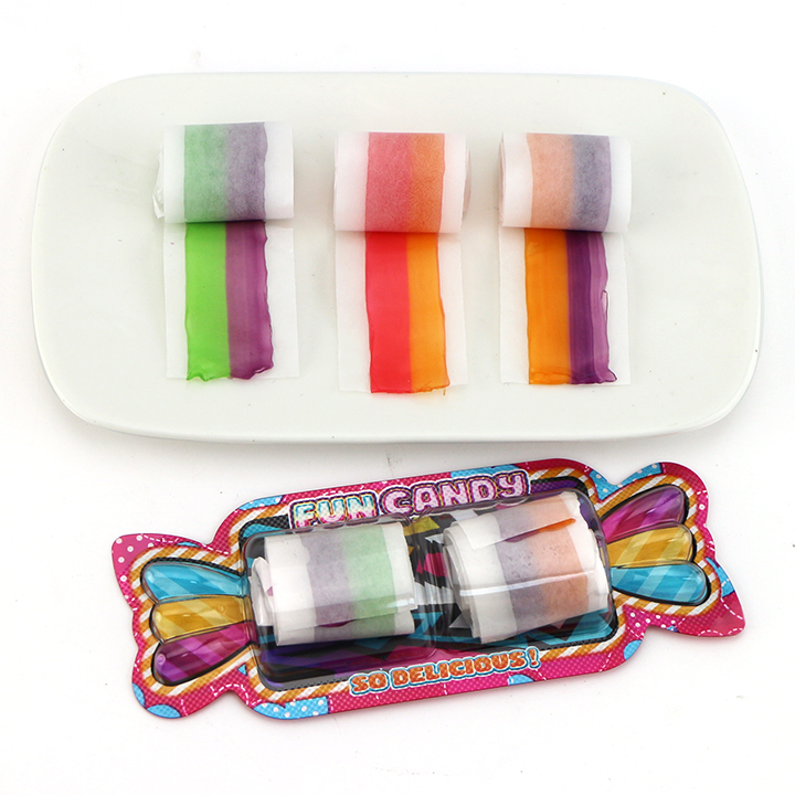 Fun Candy Double Roll Yummy Jelly Soft Gummy Candy CH-J677