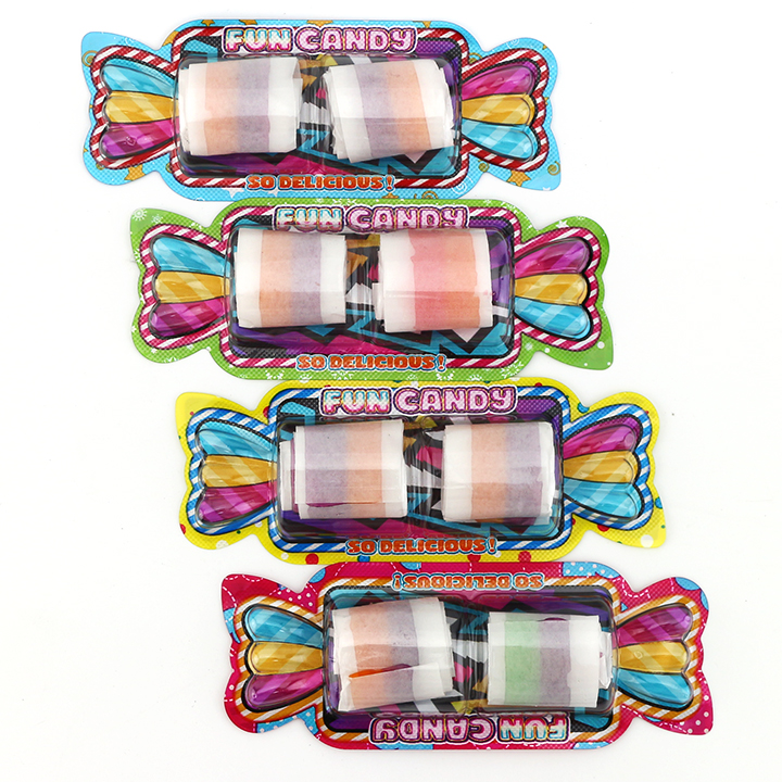 Fun Candy Double Roll Yummy Jelly Soft Gummy Candy CH-J677