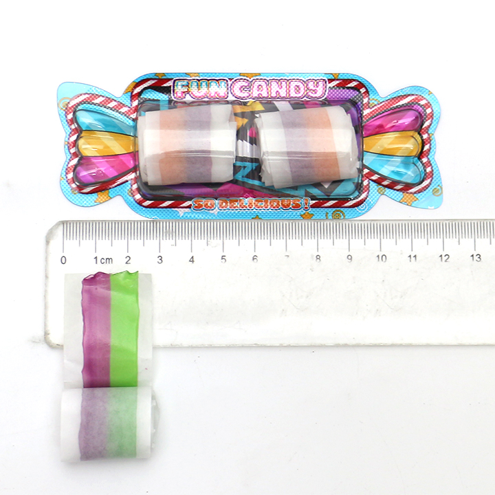 Fun Candy Double Roll Yummy Jelly Soft Gummy Candy CH-J677