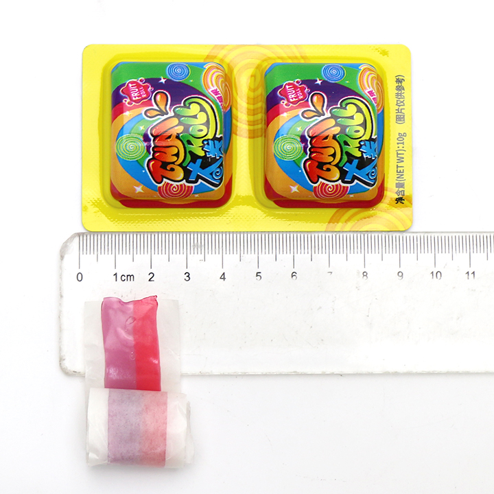 2-in-1 Double Roll Yummy Gel Candy Soft Gummy CH-J678