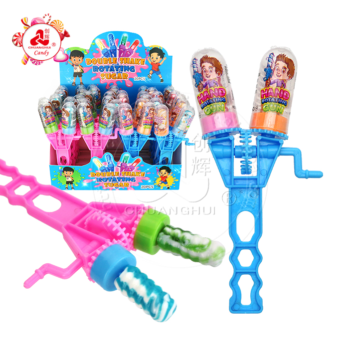 Rotating Twirl Double Lollipop Toy Candy CH-T1390