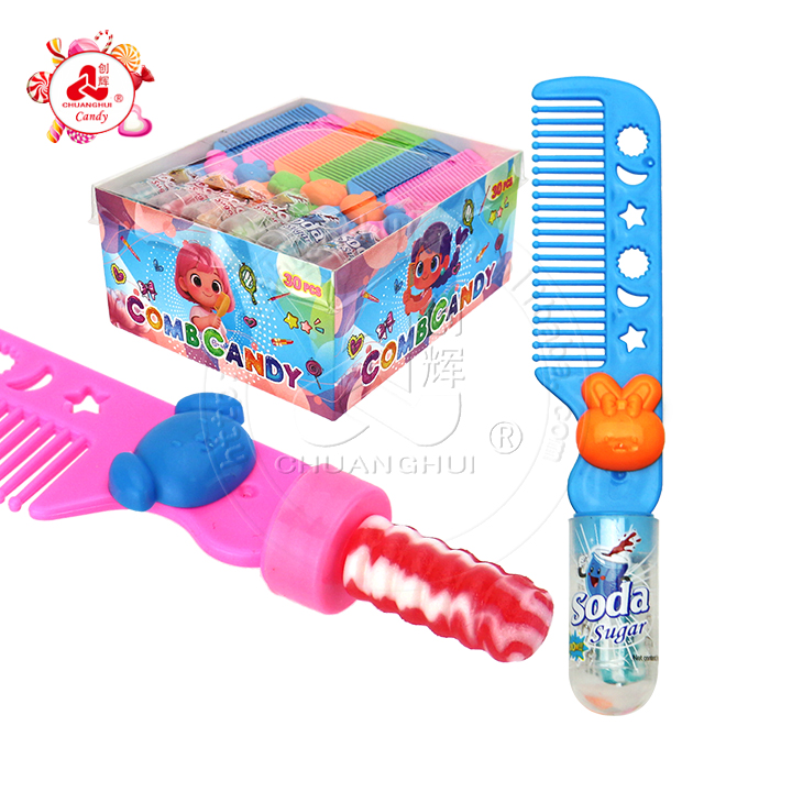 Cartoon animal head comb shaped nipple candy toy CH-T1392