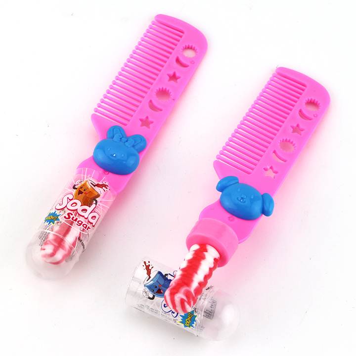 Cartoon animal head comb shaped nipple candy toy CH-T1392