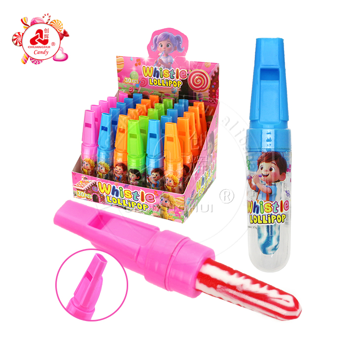 Cartoon Whistle shaped nipple lollipop toy candy CH-T1393