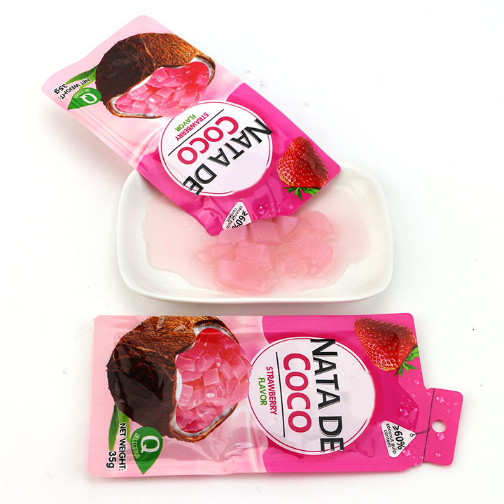 Thailand Coconut Jelly Drink Nata De Coco Fruit Juice Drink CH-W015