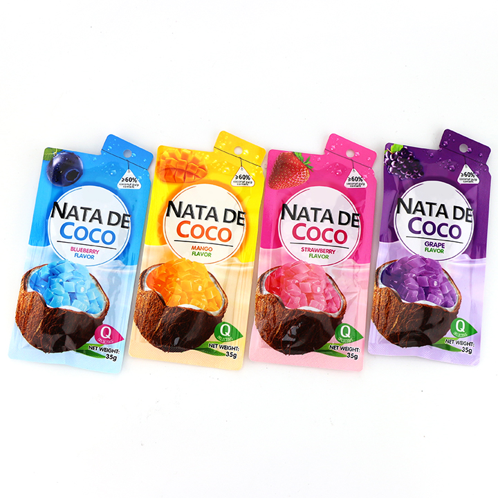 Thailand Coconut Jelly Drink Nata De Coco Fruit Juice Drink CH-W015
