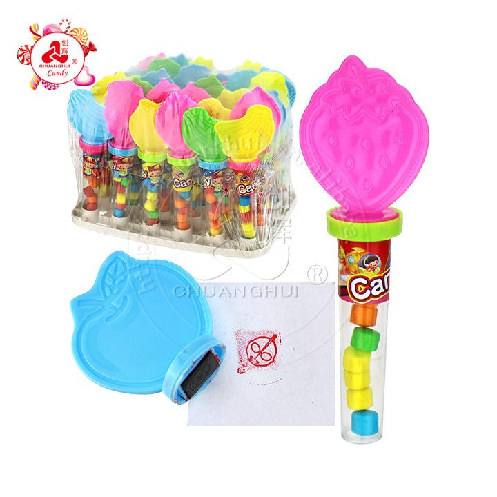 Fruits Cartoon Stamp Seal Toy Candy CH-T1396