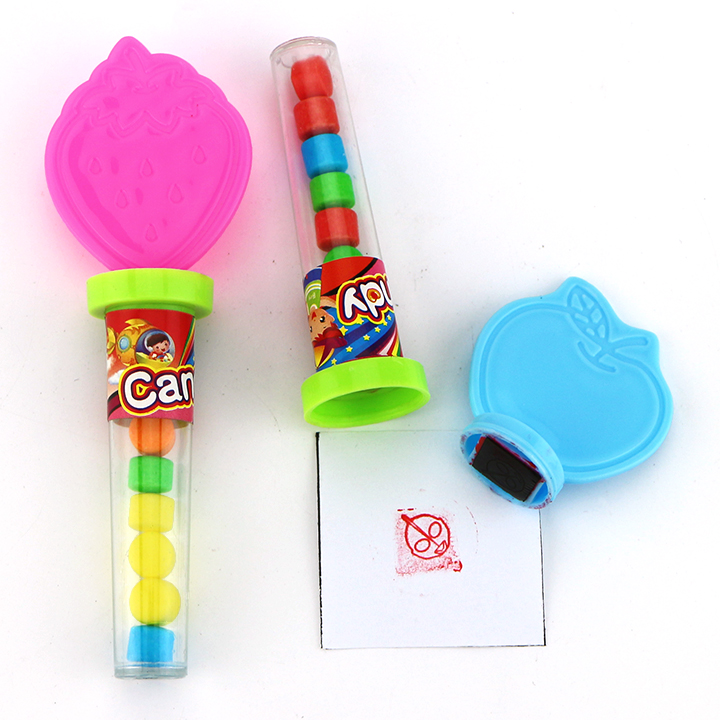 Fruits Cartoon Stamp Seal Toy Candy CH-T1396