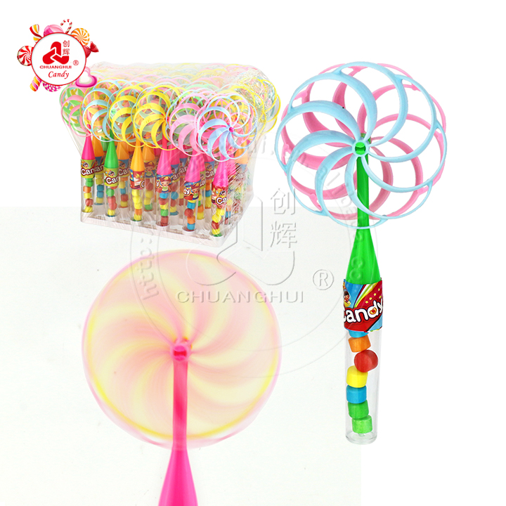 2025 Cartoon Double Windmill Fans Toy Candy CH-T1398