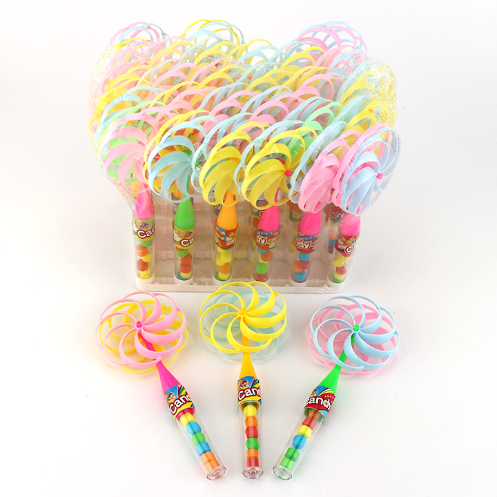 2025 Cartoon Double Windmill Fans Toy Candy CH-T1398