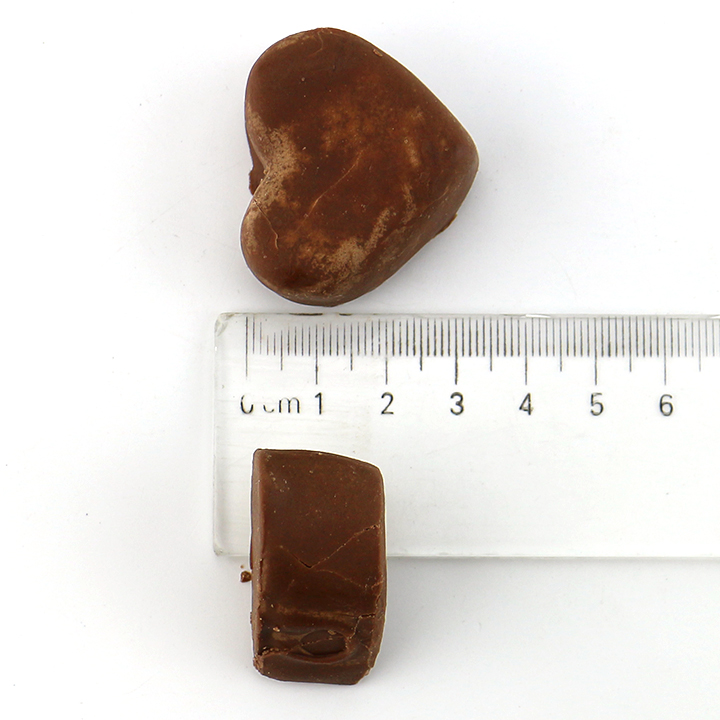 Love Heart shaped Chocolate coated Choco marshmallows CH-M217