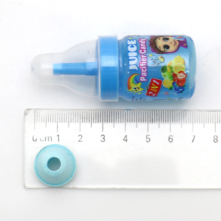 2-in-1 Fruit Juice Jam Liquid Candy with Pacifier Shaped Pressed Tablet Candy CH-N752