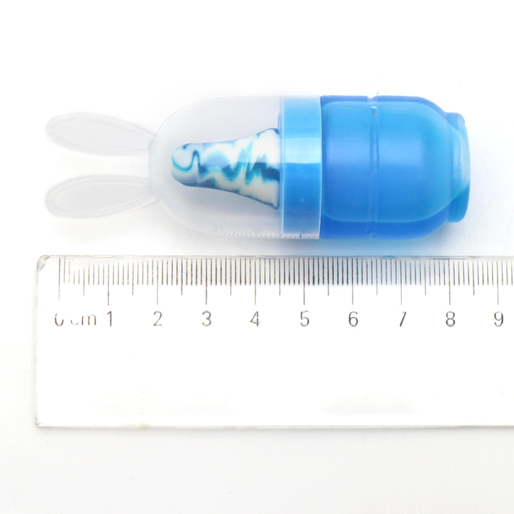 2-in-1 Rabbit nipple lollipop candy with fruit jam liquid candy CH-N753