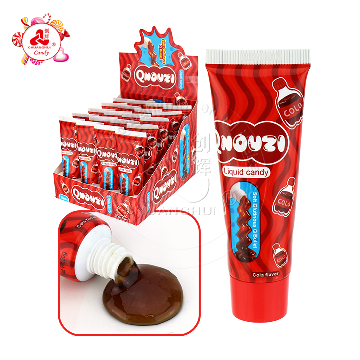 20g Toothpaste shape Cola flavor gel jelly liquid candy CH-N755