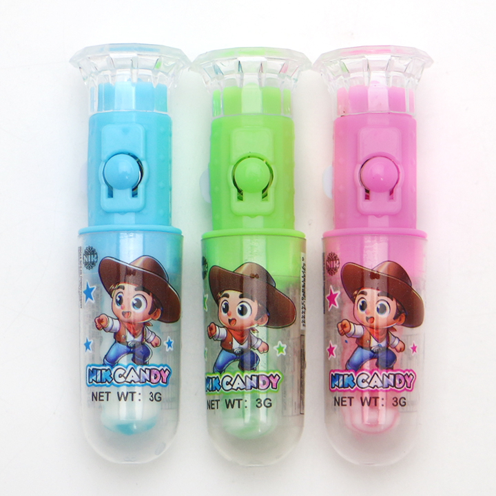 LED lighting mini flashlight toy candy with nipple pop lollipop CH-T1400