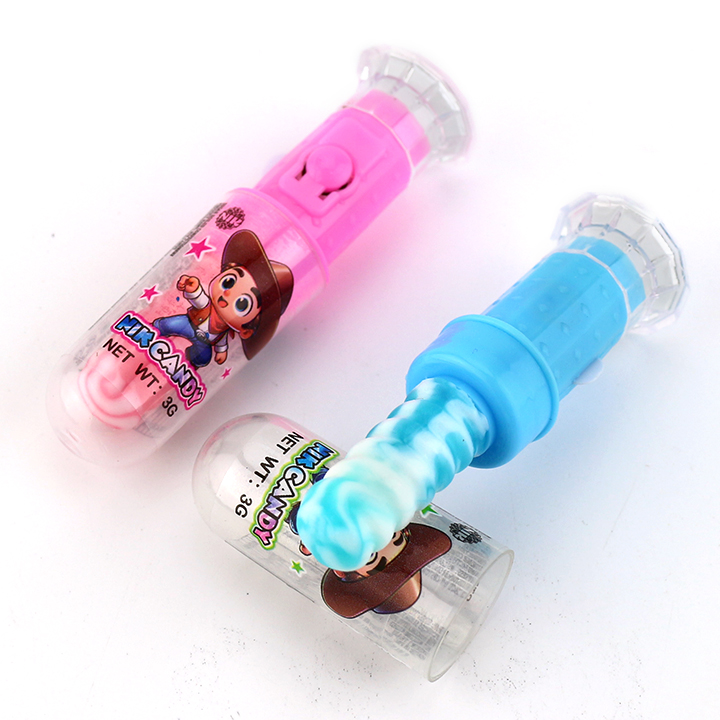 LED lighting mini flashlight toy candy with nipple pop lollipop CH-T1400