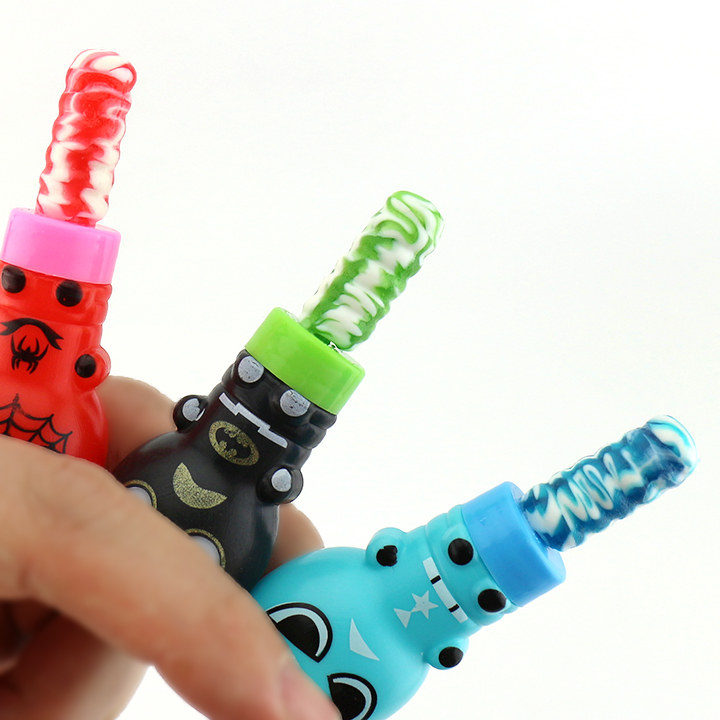 Cartoon Spiderman toy candy with nipple pop lollipop CH-T1406