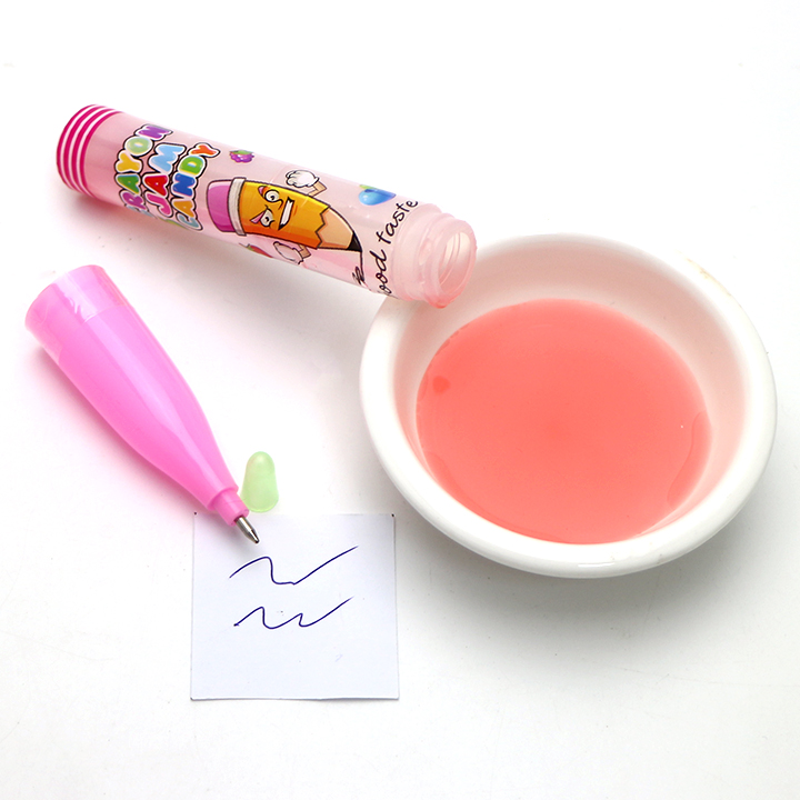 Cartoon Pencil toy candy with sour jam liquid candy CH-T1411