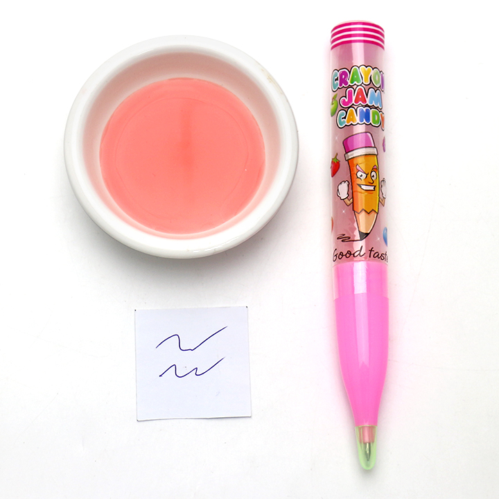 Cartoon Pencil toy candy with sour jam liquid candy CH-T1411
