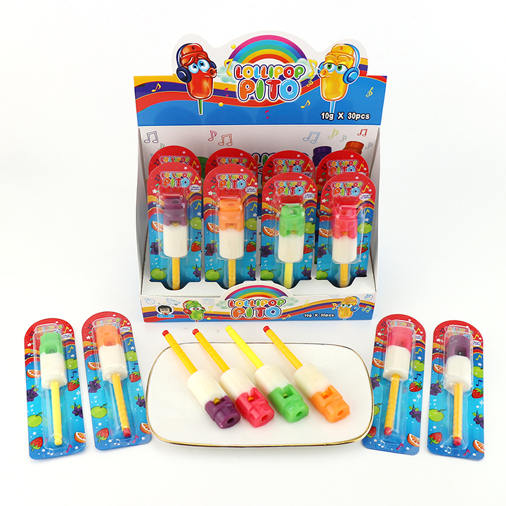 Whistle Lollipop Pito Sound Music Melody Lollipop Candy CH-BP143