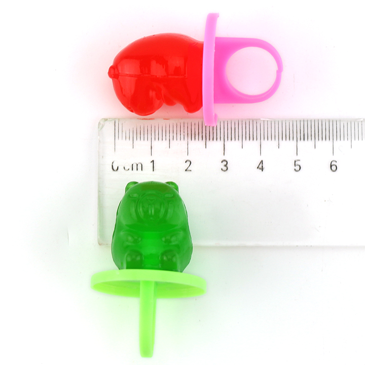 Cartoon Capybara shaped ring lollipop candy toyCH-T1412