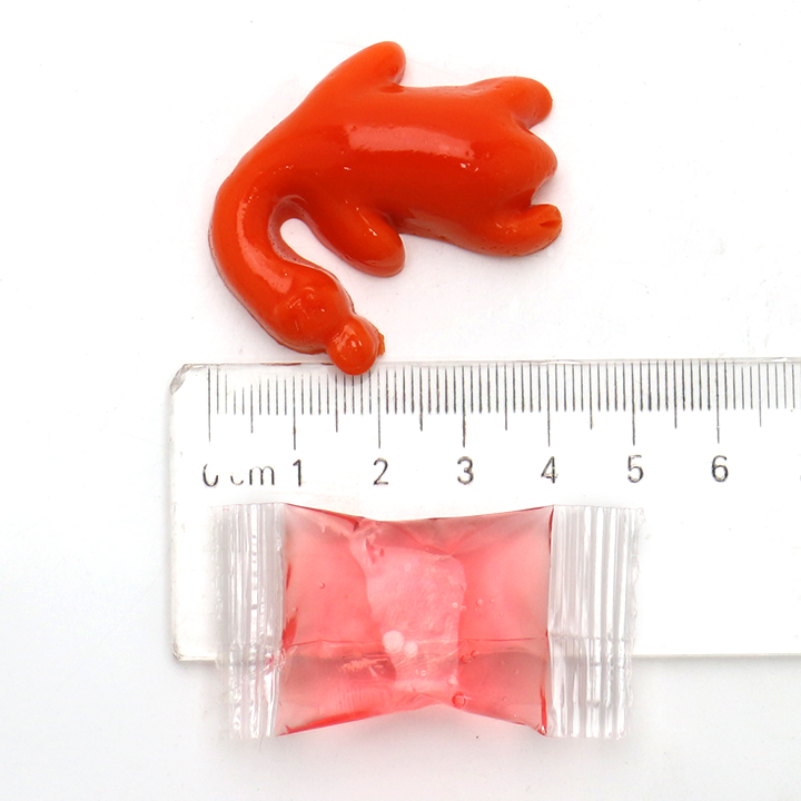 Beijing roast duck shaped gummy candy with jam CH-J718
