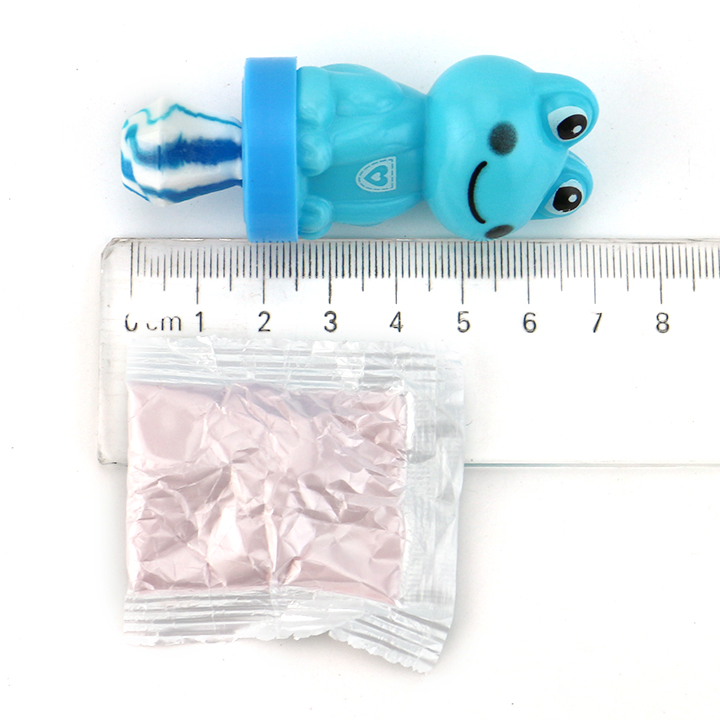 Cartoon Frog Candy Pop lollipop diamond lollipop with sour powder candy toy CH-N760