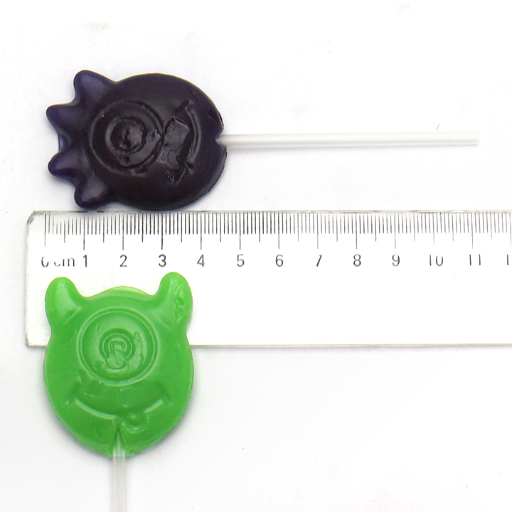 Halloween Cartoon Monster hard lollipop candy CH-BP149